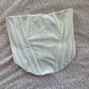 White fox corset